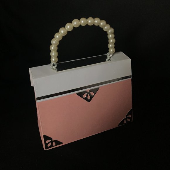 Pink Gift Bag | Bag for Little Gifts | Mini Bag - Picture 2 of 3